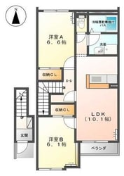 スカイピアの物件間取画像